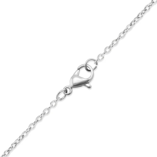 Mini Circle Necklace - 18K Gold PVC Stainless Steel